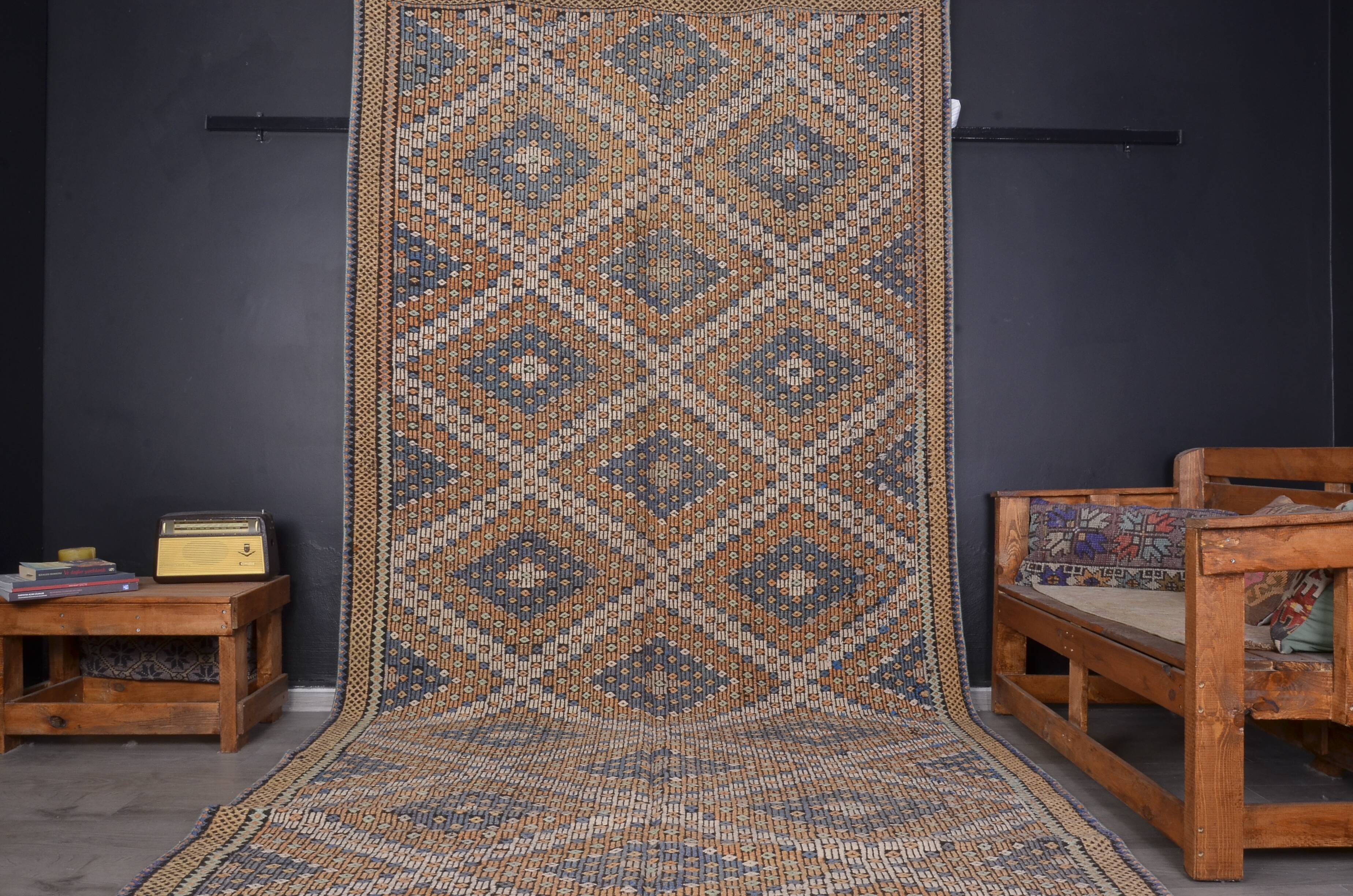 Anatolian Handwoven Kilim Rug sku 1868