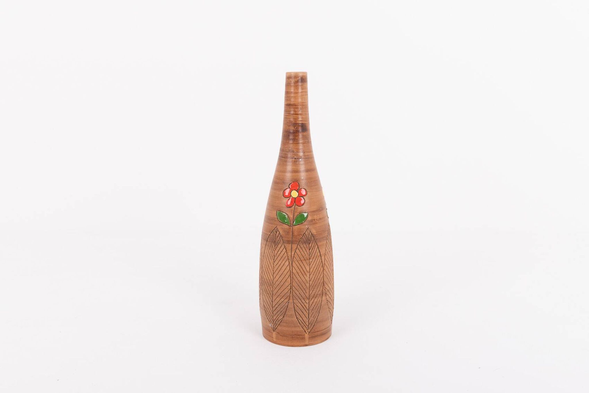 Vase italien en terre cuite, années 1980