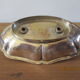 Double candle holder in silver metal signed Plasait years 30 - 40