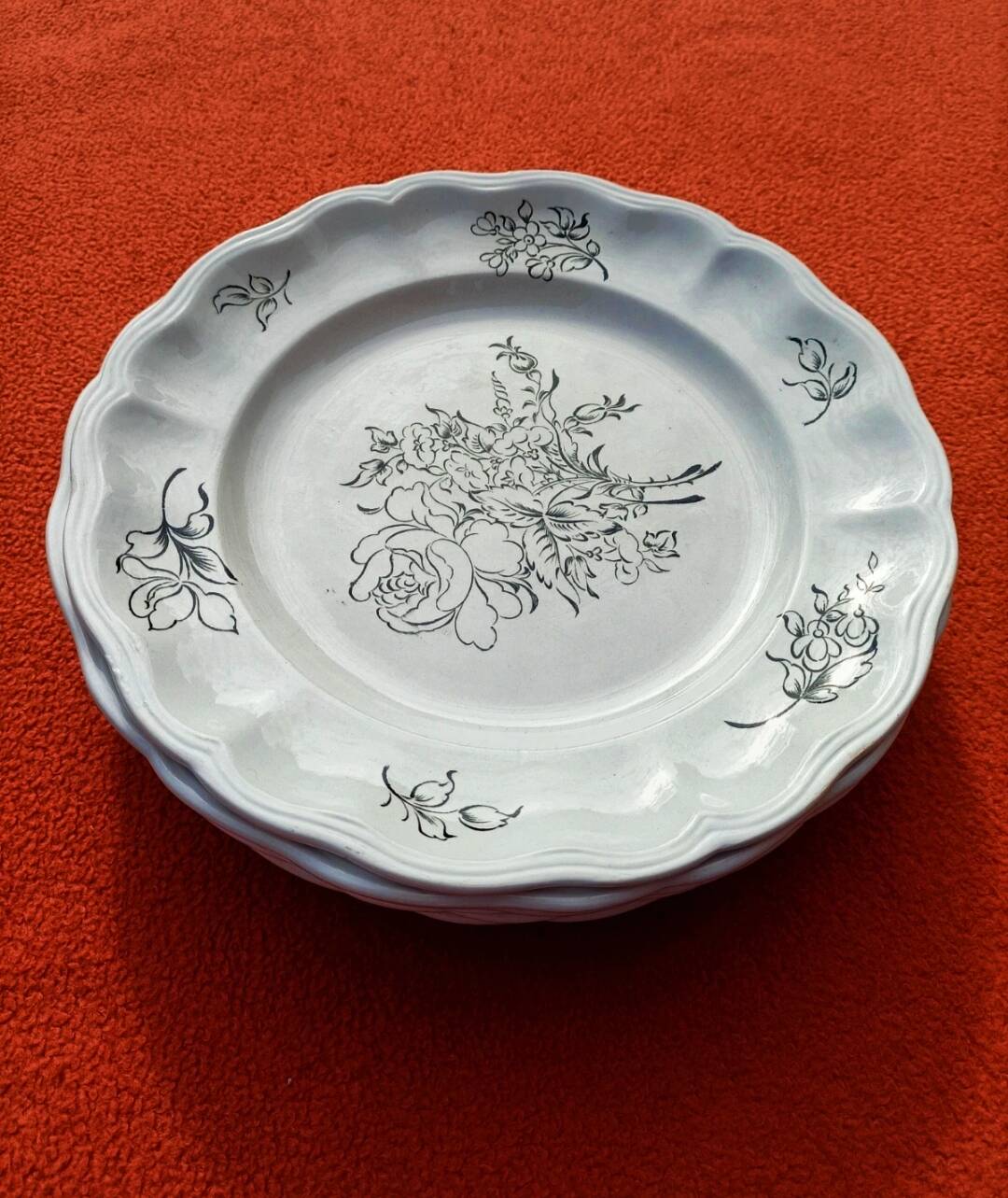 Lunéville porcelain x6