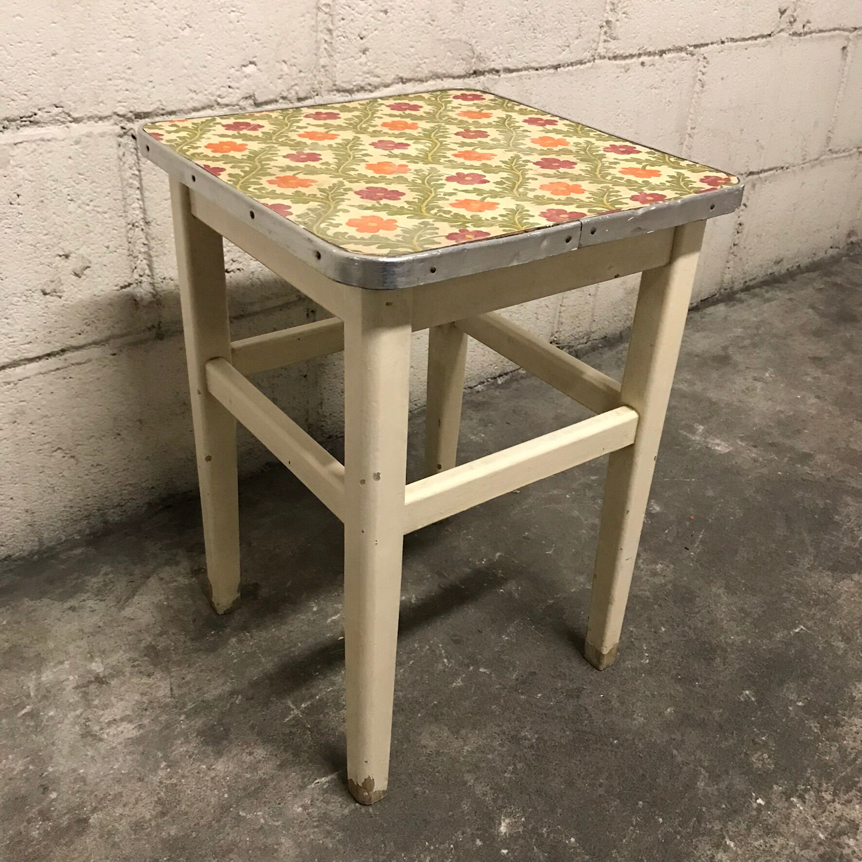 Vintage wooden stool