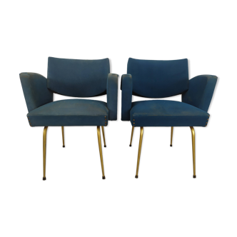 Pair of vintage armchairs to reupholster