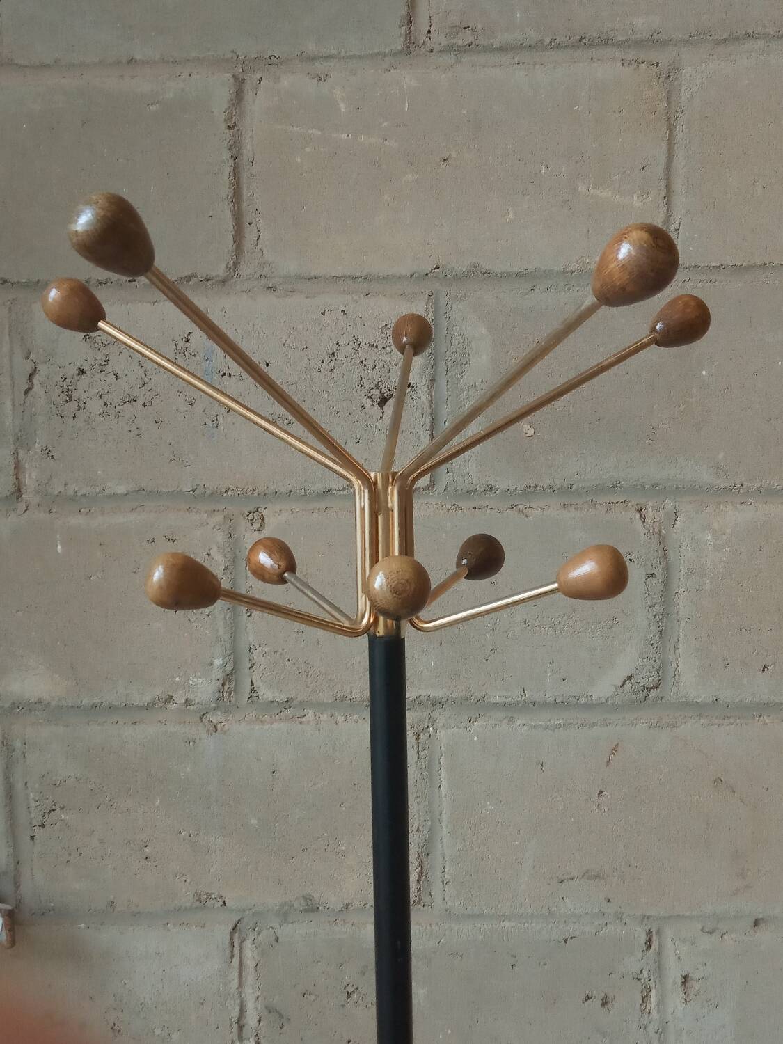 Vintage parrot coat rack