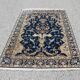 Iranian oriental carpet Kashan - handmade: 1.42 x 2.00 metres in Wool and Silk