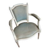 Painted wooden armchair / Louis XVI style / Good condition