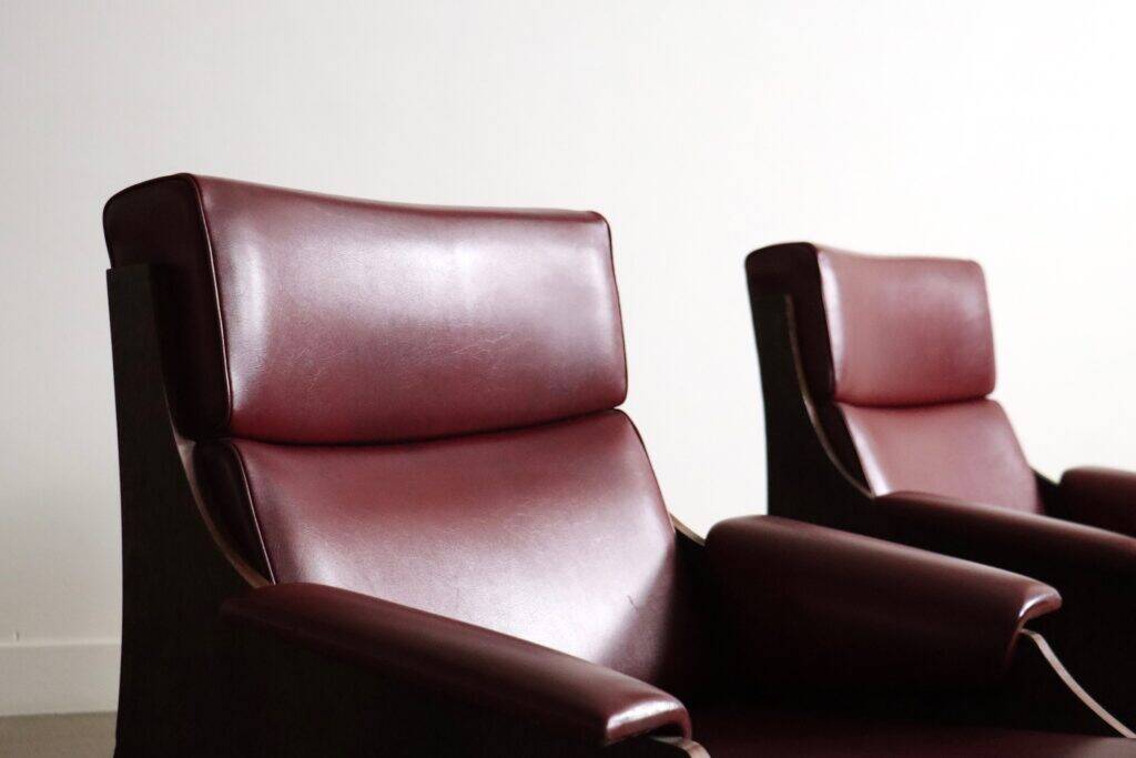 Paire de fauteuils de salon par Sormani, Italie 1965