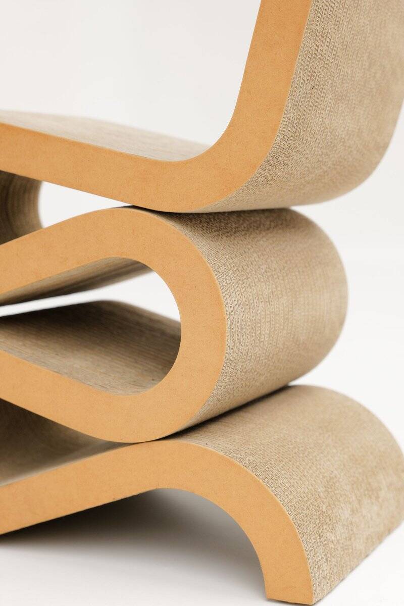Chaise Edges Wiggle Vintage par Frank Gehry pour Vitra, 1990s