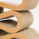 Chaise Edges Wiggle Vintage par Frank Gehry pour Vitra, 1990s