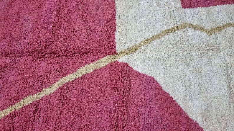 Handmade pure wool rug 145/255 cm