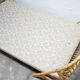 Vintage rattan basket bed 190cm x 120cm