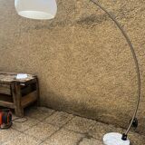 Arc floor lamp design 1970