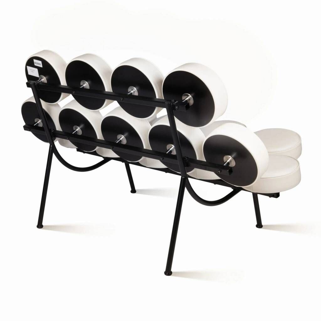 The Marshmallow Sofa by Vitra, based on the 1956 design by George Nelson.
