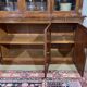 Victorian library with 8 doors, 19th century in mahogany.