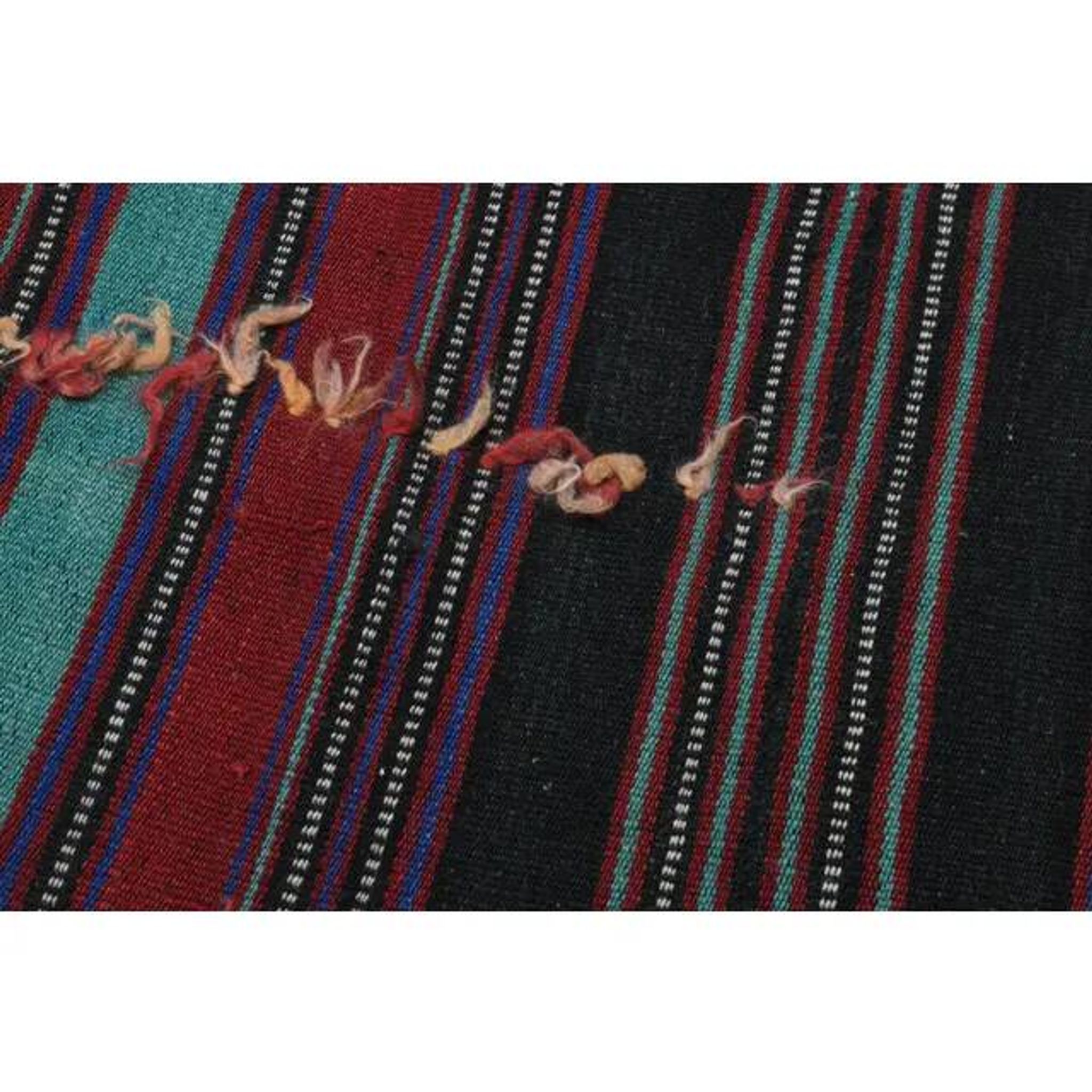 1970s Vintage Turkish Handmade Wool & Cotton Purple Area Rug 232x350