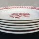 Set 6 plates Gien France Claire