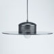 Glass ceiling lamp 1980
