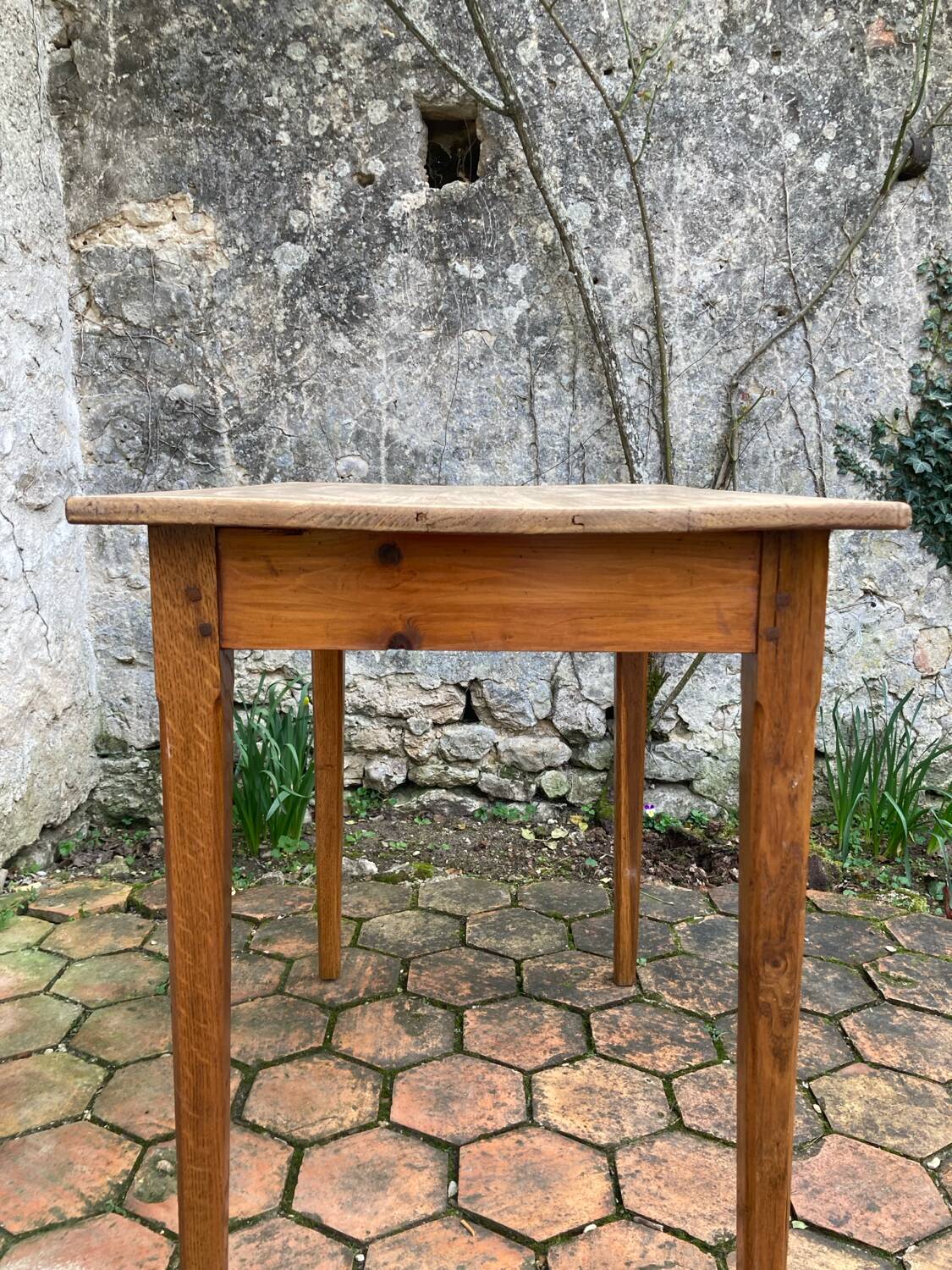Old farmhouse table