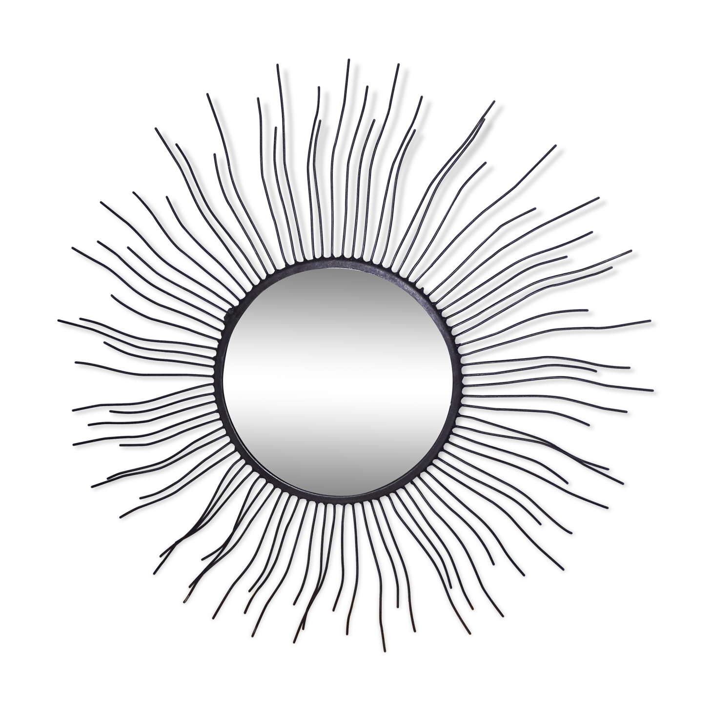 Sun metal mirror 72x72cm