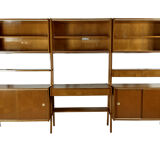 Vintage modular wall unit by František Jirák for Tatra, 1970s, Set of 3