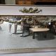 very large wooden trumeau in Louis XVI style, painted wood