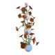 Contemporary flowers murano glass cascade chandelier