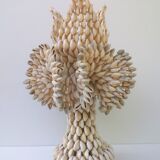 Vintage shell candle holder