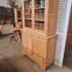 Two-piece glass-fronted buffet