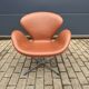 Fritz hansen swan chair cognac leather, new condition!!