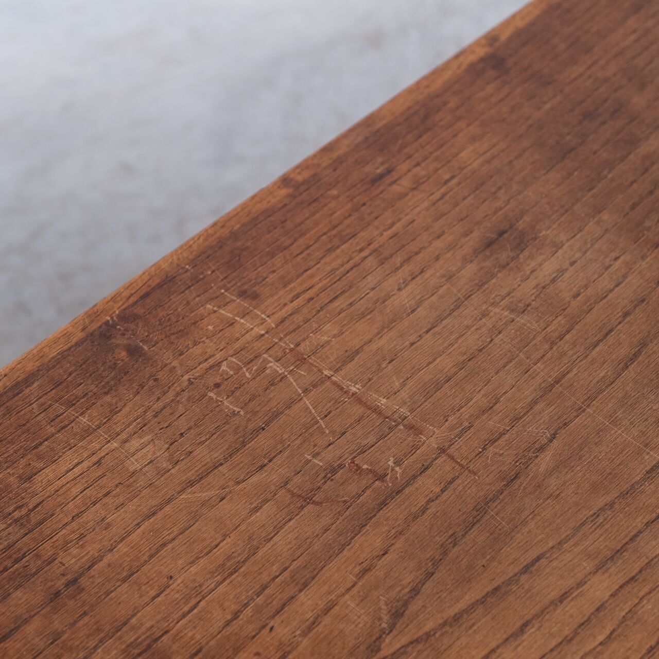 Oak french deco coffee table