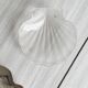 Shell-shaped jewelry holder or butter dish