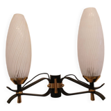 1 double lighting wall lamp