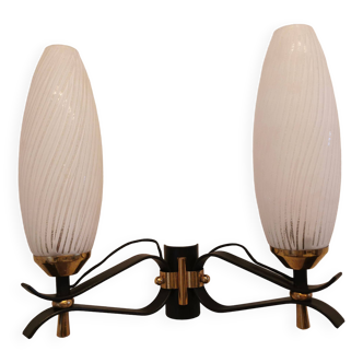 1 double lighting wall lamp