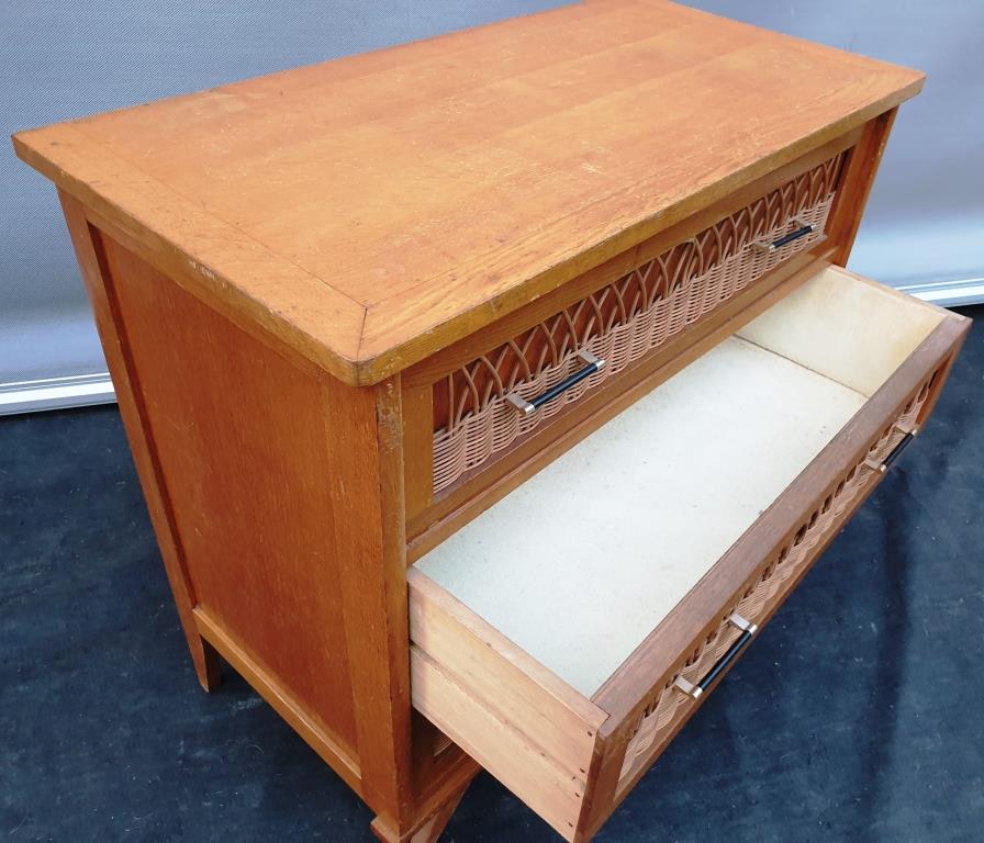 Dresser 1960 rattan braces