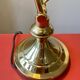 Lampe de notaire, de banquier doré
