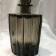 Carafe à alcool en verre fumé 1950