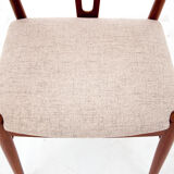 Deux chaises en teck, design danois, années 1960