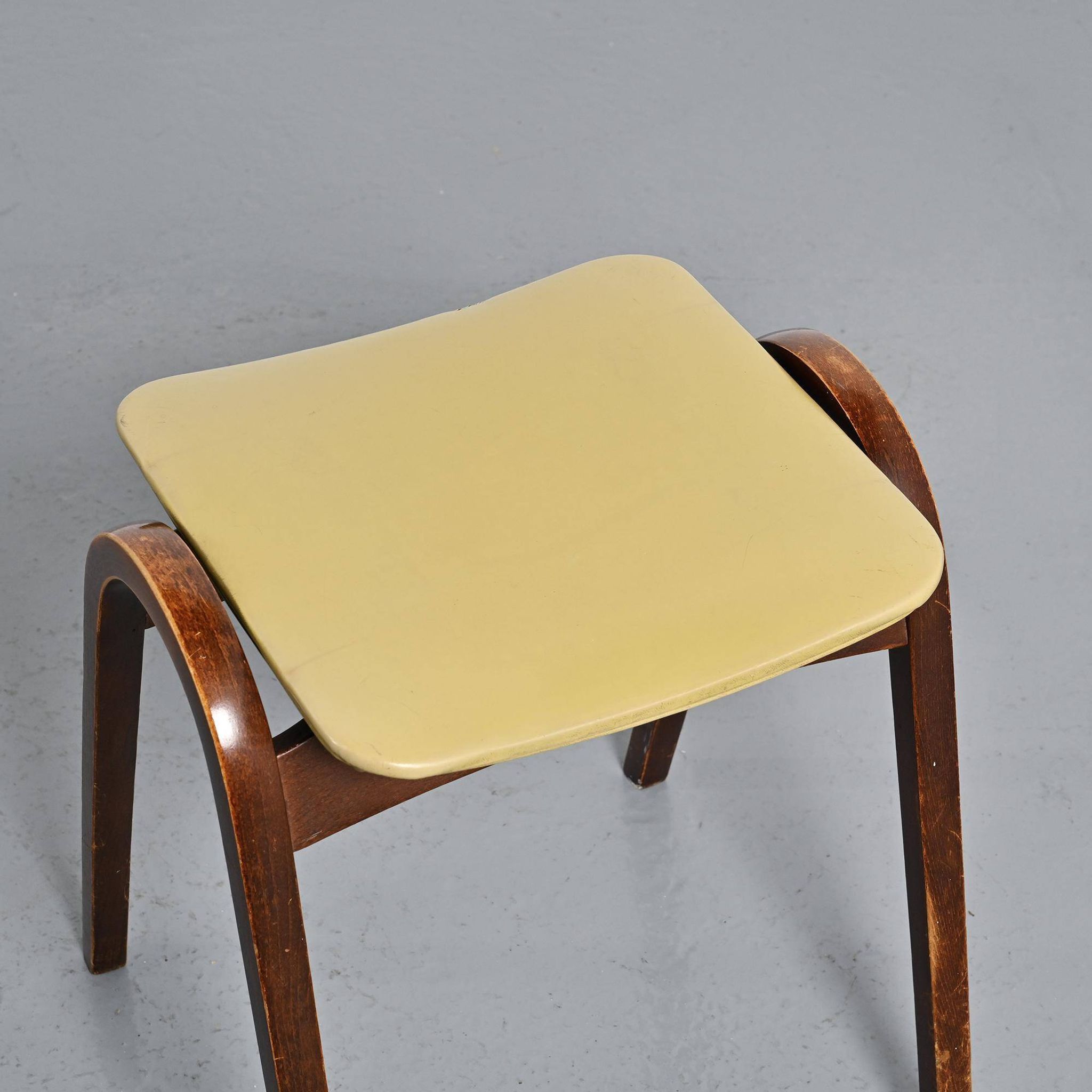 Pair of stools by Isamu Kenmochi for Akita Mokko, Japan circa 1960.
