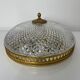 Ceiling lamp Metal gold globe glass decor