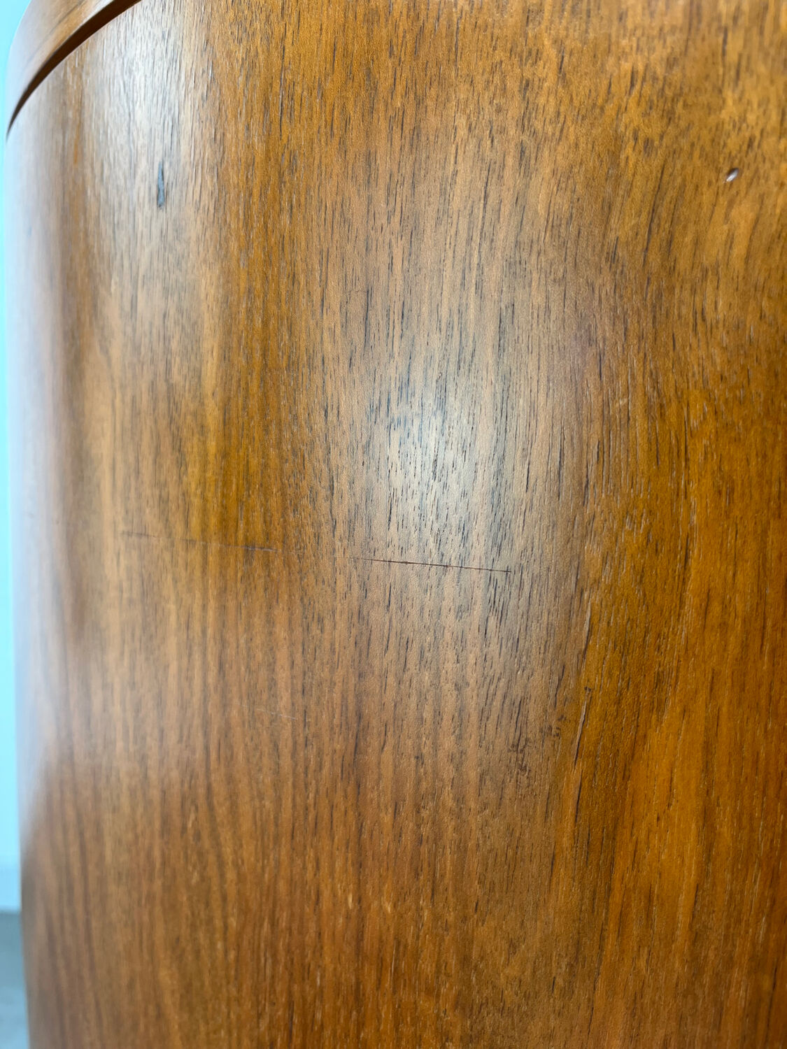 Arkana Maurice Burke, swivel side table with tulip base.