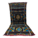 Handmade wool Berber rug 345 X 110 CM