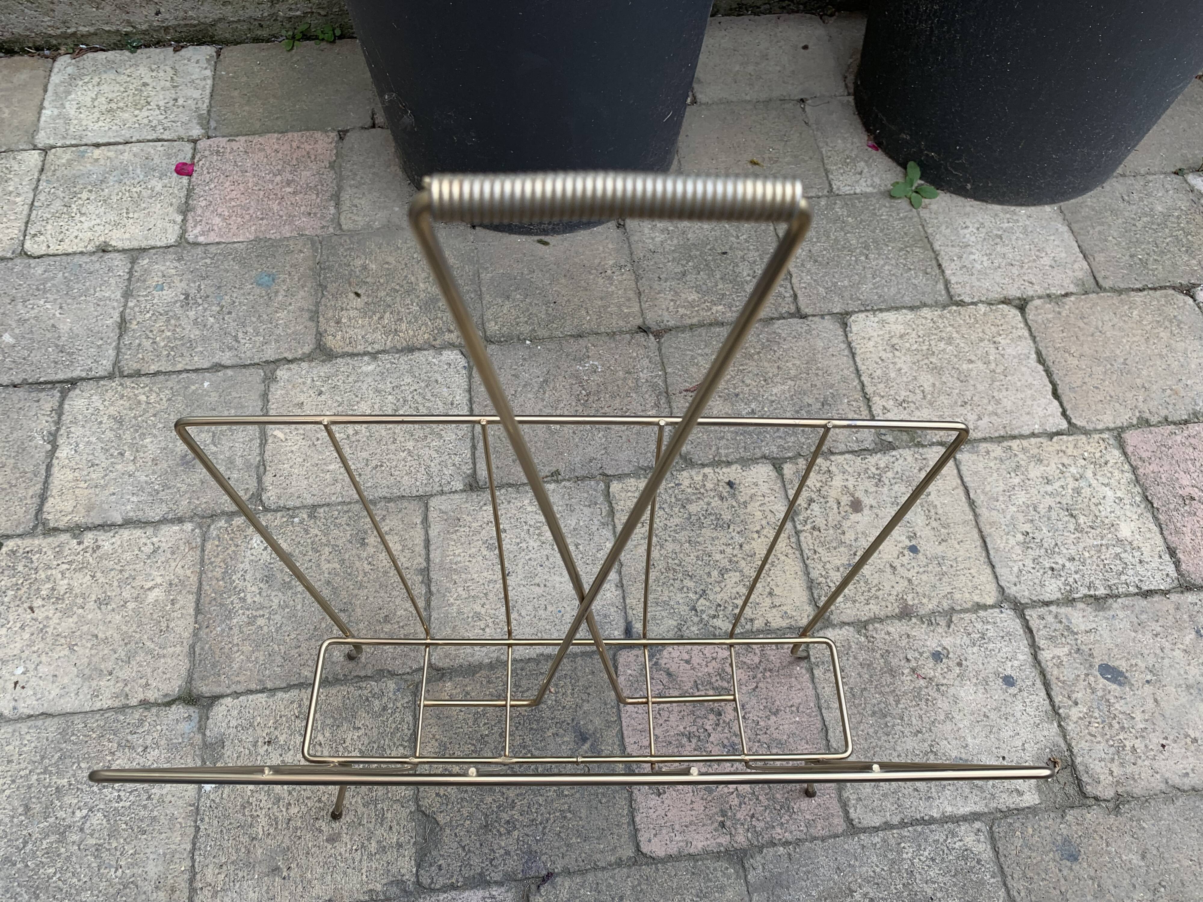 Vintage magazine rack