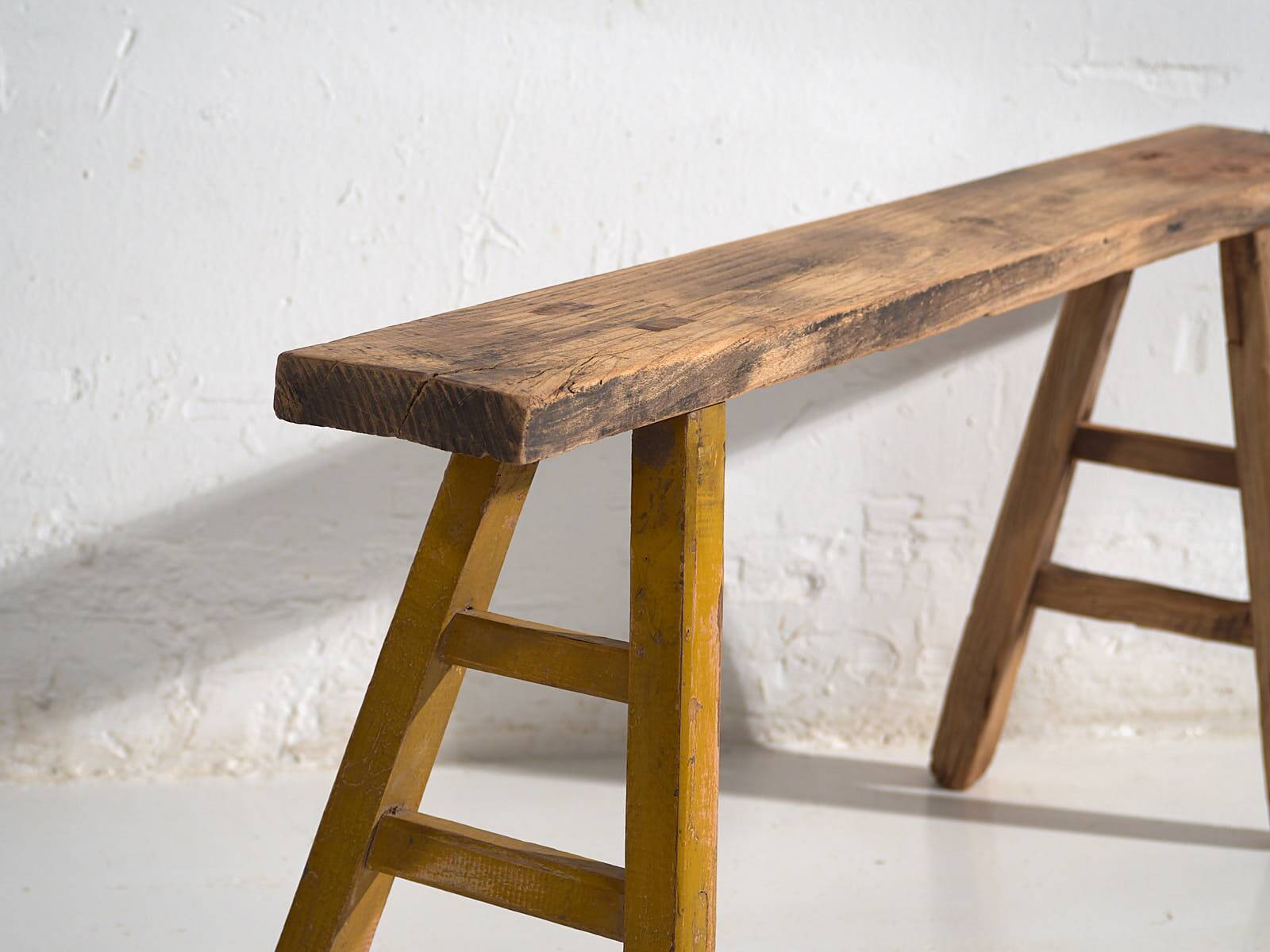 Bench for the foot of the bed, antique (c.1870) #72