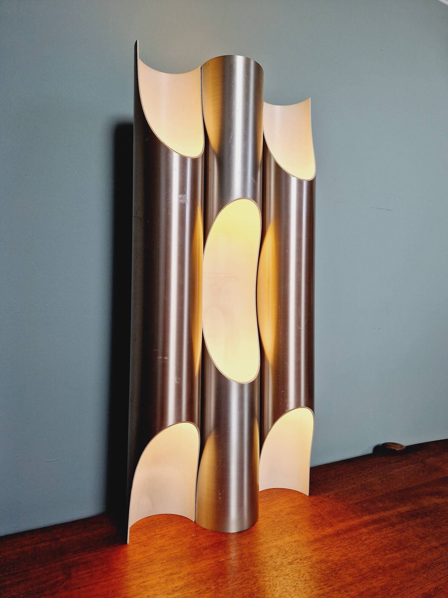 Set of 3 fuga xl wall lights (60cm), raak, 1960s
