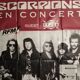 Affiche concert Scorpion vintage 120x160