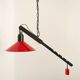 Danish suspension with balance counterweight