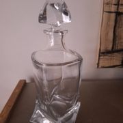 Bohemian crystal carafe (in box)