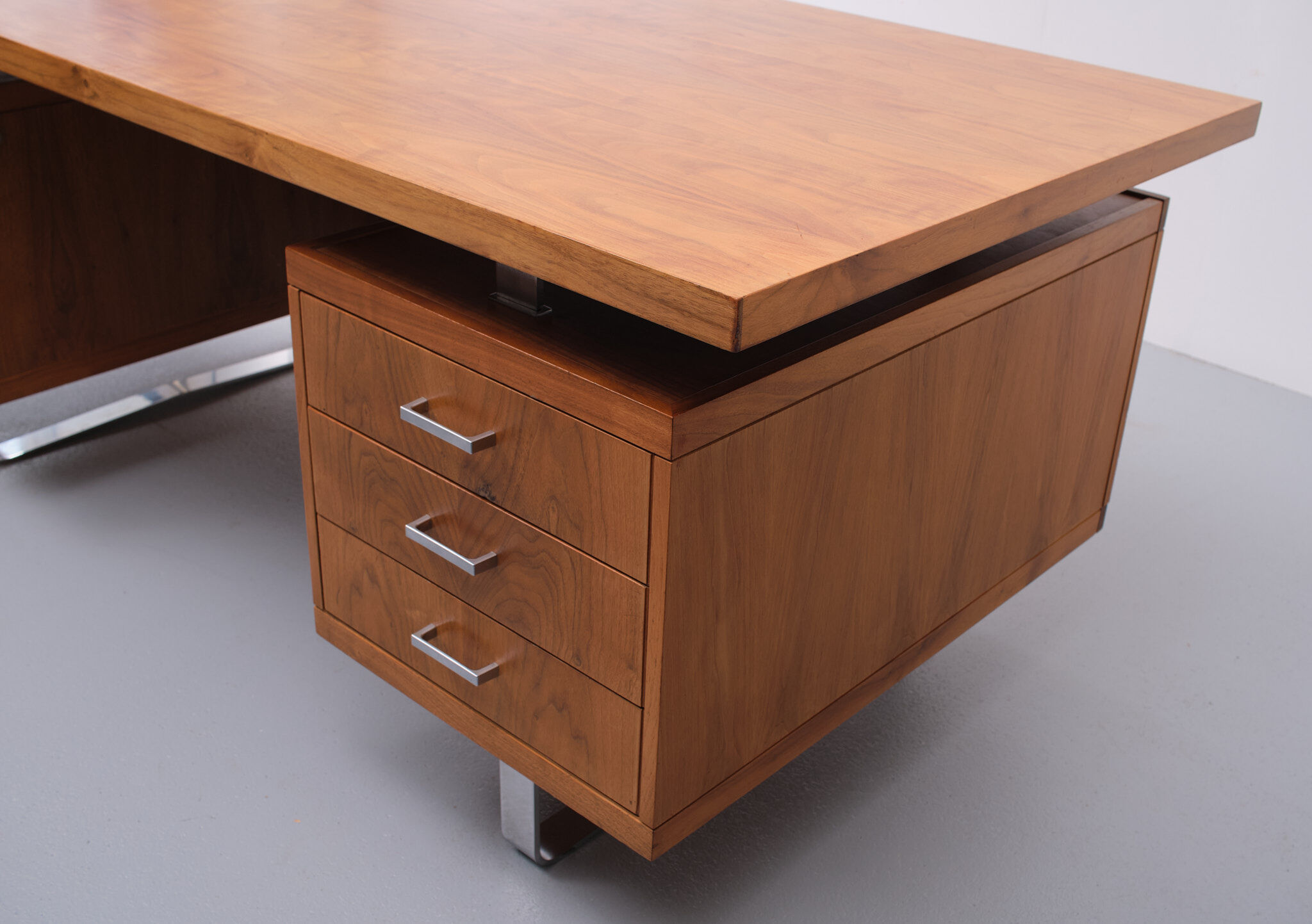 Jórgen Pedersen Teak Desk Denmark 1960s