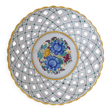 Openwork plate