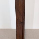 Louis XV style wall display cabinet in walnut, France mid-20th century.