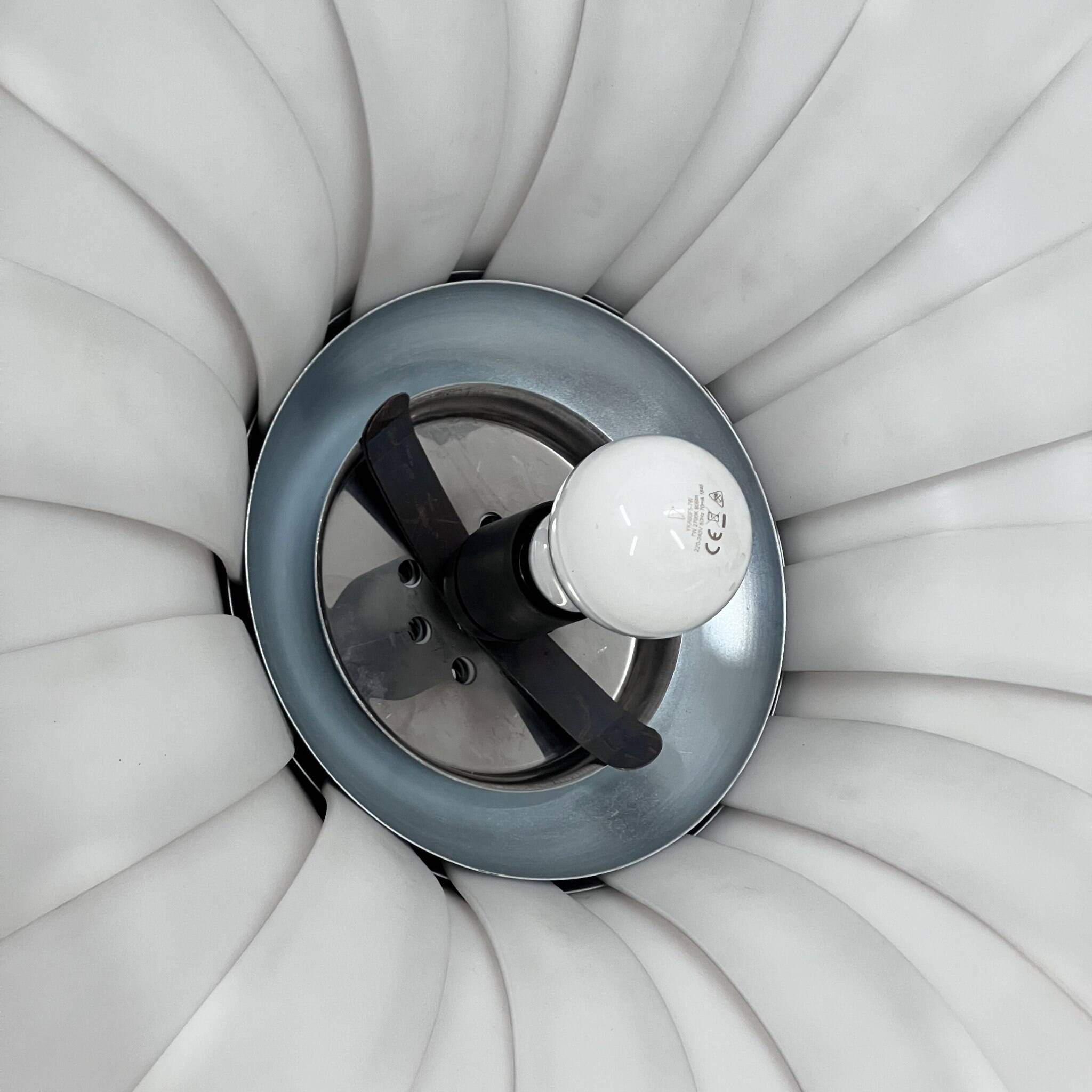 Harvey iGuzzini "Meblo" space age pendant lamp 1960s